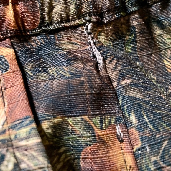 mnml Summer Shorts, Real Tree Camo, Orange Drawstring Men's XXL, NWT + Defect - Picture 6 of 7